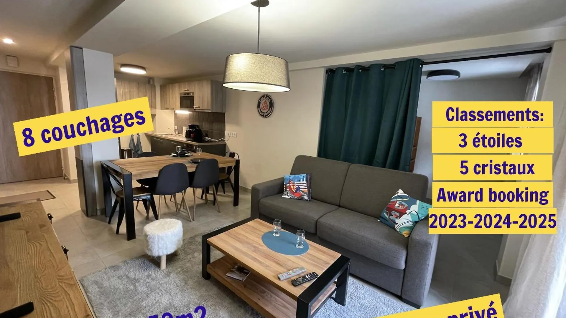 Arc 1800 Appartement 6-8 Pers,5 Cristaux, Avec Garage Les Arcs